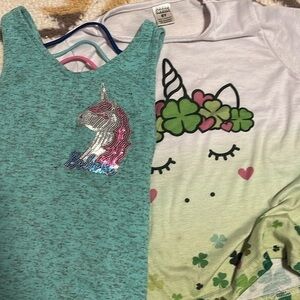 Unicorn Dress and Top bundle